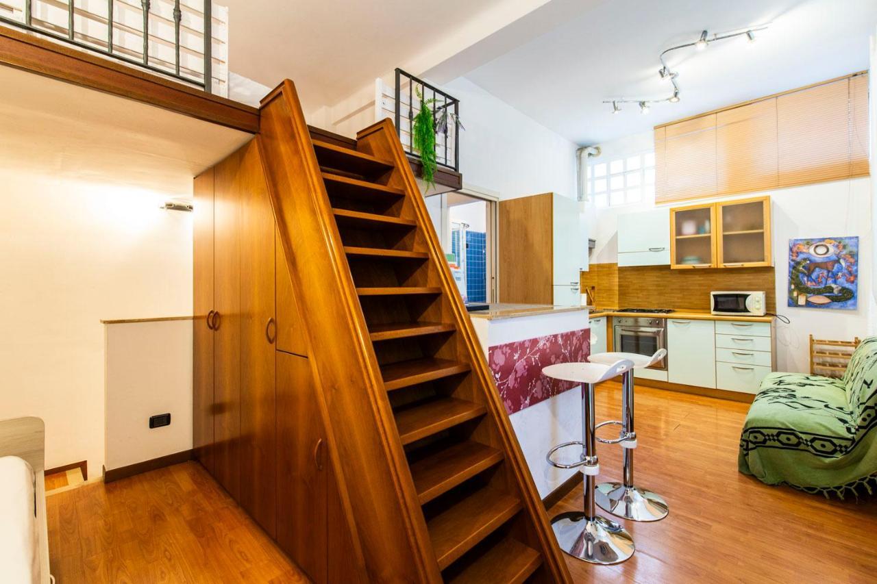 Extensive Terrace Navigli Toy Artistic Apartment Mailand Exterior foto